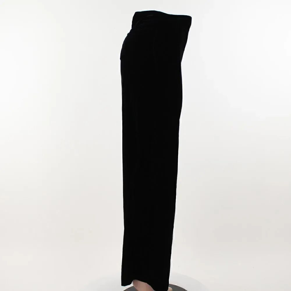 Whistles Velvet Wide-Leg Pants - Picture 5 of 5